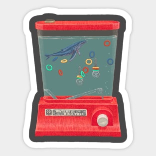 Water ring toss dream Sticker